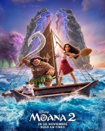 Póster de Cine para Moana 2 Esp