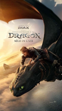 Póster de Cine para Como Entrenar a tu Dragón Esp