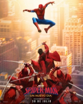 Póster de Cine para Spiderman Un Nuevo Dia Sub