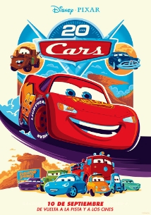 Póster de Cine para CARS (20 ANIVERSARIO) Esp