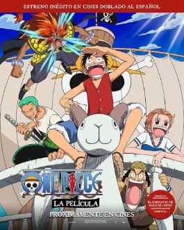 Póster de Cine para One Piece: La Pelicula Sub
