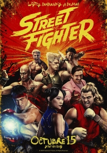 Póster de Cine para Street Fighter Esp