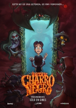 Póster de Cine para La Venganza Del Charro Negro Esp